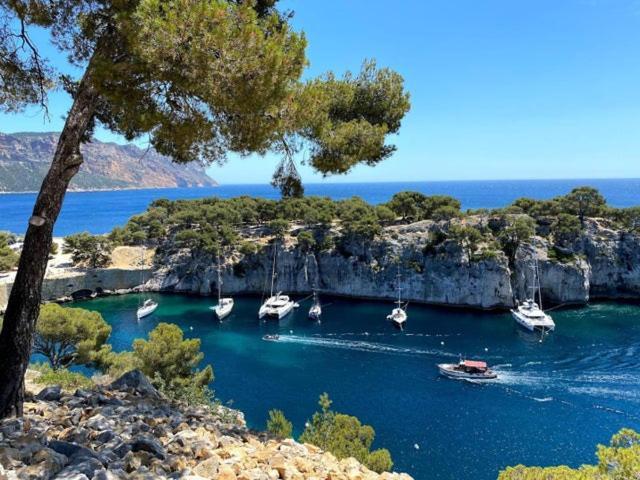 Jardin Privé ds le Centre de Cassis - Parking - Plage à 500m Exterior foto
